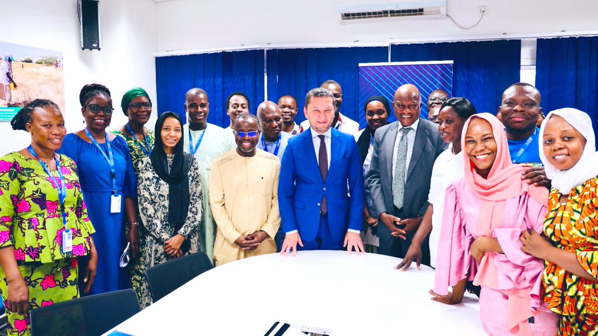 Meeting with UN Volunteers in UNDP Chad. The country is in the news because of crises in Sahel and Sudan, but we should remember that Chad is extremely vulnerable to climate change. Glad that many UNVs are working on climate adaptation in rural areas