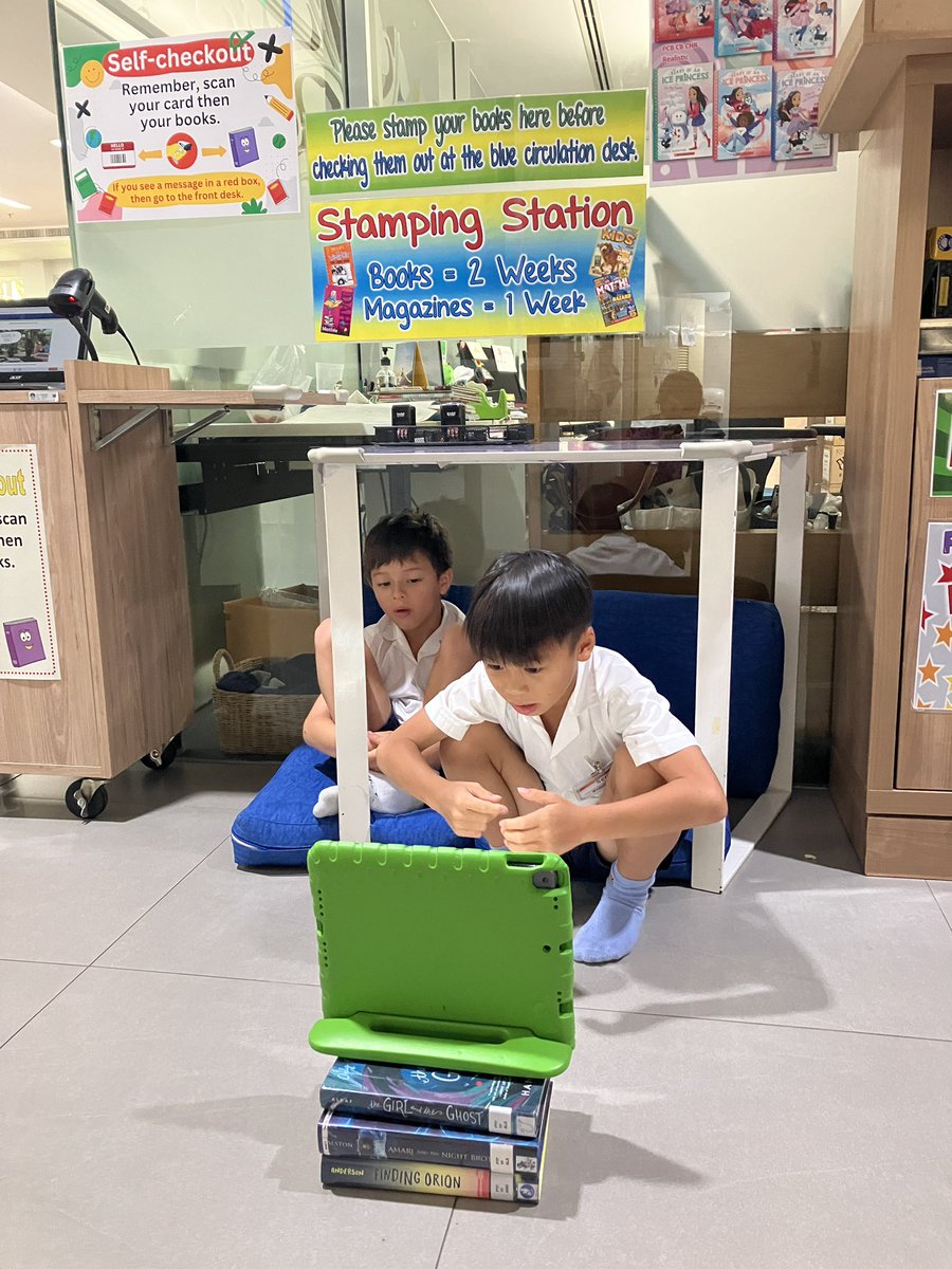 Bangkok Patana Library tweet media