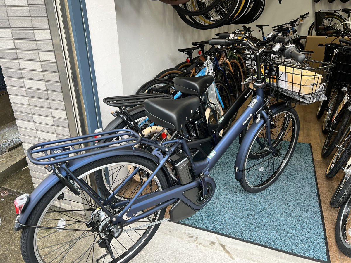 CP_TJline's tweet photo. #サイクルパートナー東武練馬店
#当店イチオシ #電動自転車 #panasonic #timoa #マットジェットブラック #マットネイビー #在庫あります !
#スポーク が太くて #ガッチリ ホイールで #チャイルドシート をつけても #安心 !
イチオシ #超特価 で #予算 も安心! https://t.co/hTEcNjXPg1