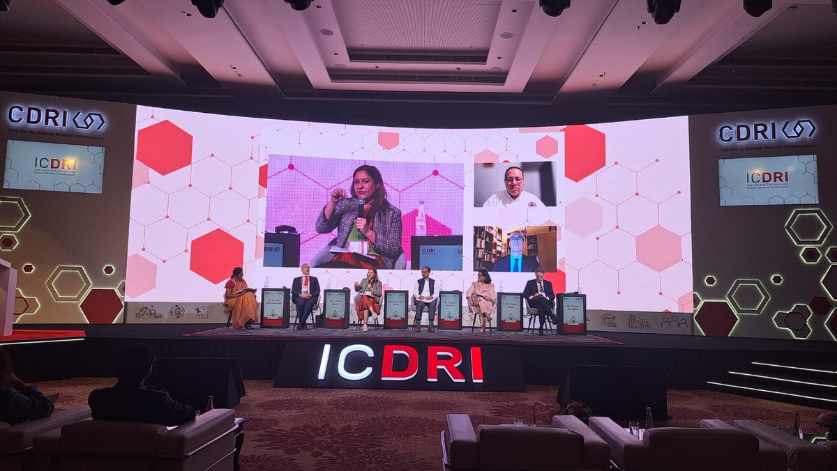 cdri_world's tweet photo. Join the conversation as Sharada Balasubramanian moderates the #ICDRI Opening Plenary ‘Investing Today for a more resilient tomorrow.’
Register here to join online: https://t.co/ocVyYvV7fx
#ICDRI2024 #resilientinfrastructure https://t.co/izllDQMYIg