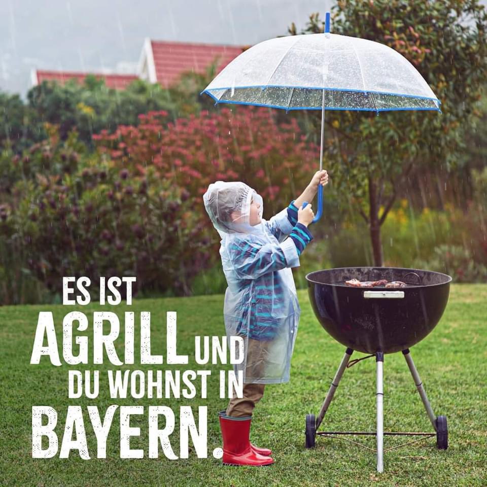 ShBauern's tweet photo. Haben die Bayern etwa unser Schleswig-Holstein-Wetter geklaut?
Aber: Grillen geht immer! gerade im #Agrill heißt es #gemeinsamgeniessen
Unsere Bauern laden auch bei Schietwetter ein.
https://t.co/Cxce752Pbj
https://t.co/yoMPVDnXEj https://t.co/QeVZG1rB1c