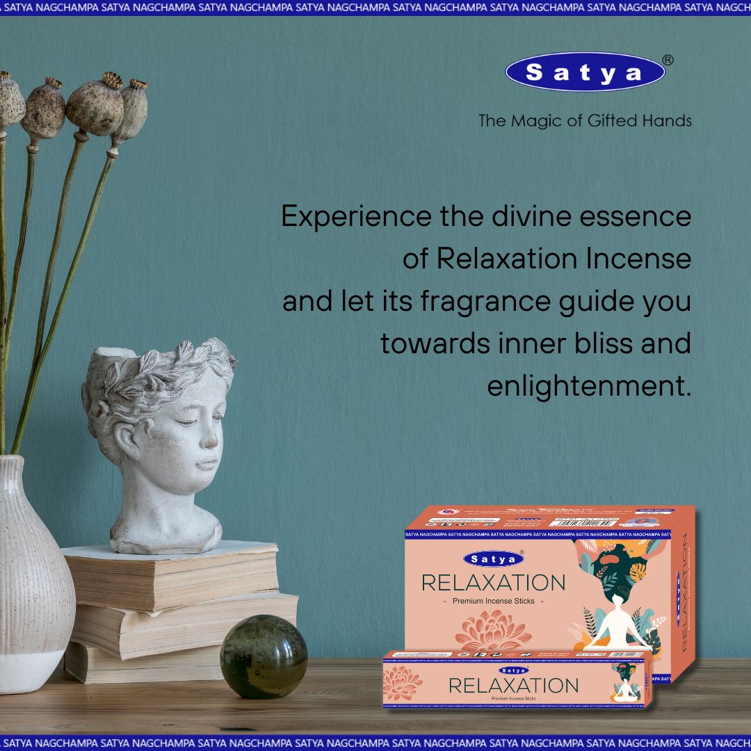 In a world that never seems to stop moving, finding moments of true relaxation can feel like a luxury.   

#Relaxation #Incense #Nagchampa #Satyaincense #SatyaMumbai #RelaxationSanctuary #ScentedSerenity #TranquilMoments #InnerPeaceJourney #FragrantBliss #IncenseMagic
