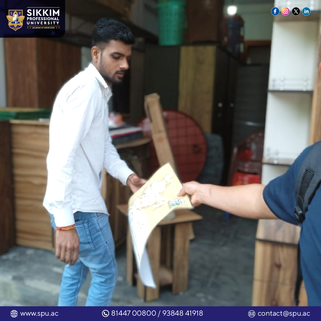 SPUSikkim's tweet image. Join us at Sikkim Professional University! Admission open for 2024. Grab your chance! Calendars and pamphlets distribution underway. Explore exciting opportunities with us. Enroll now and embark on your journey towards excellence.
#admissioncampaign #spugangtok #pgprogramme