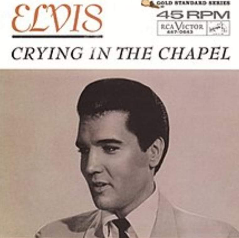 ON THIS DAY April 24, 1965  'Crying in the Chapel' by Elvis Presley enters the US singles chart. It will peak at #3 and spend 14 weeks in this chart. It will peak at #1 in the UK chart. #Elvis #Elvis1965  #ElvisPresley #Elvistheking #ElvisHistory #Elvis2024
