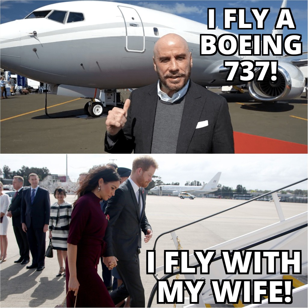 How true 'Living Legends Of Aviation' do it!
#MeghanAndHarryAreAJoke #ScamJam #Markled