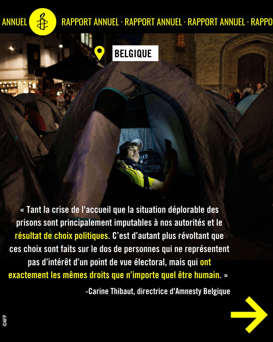 Amnesty Belgique FR ✊ tweet media