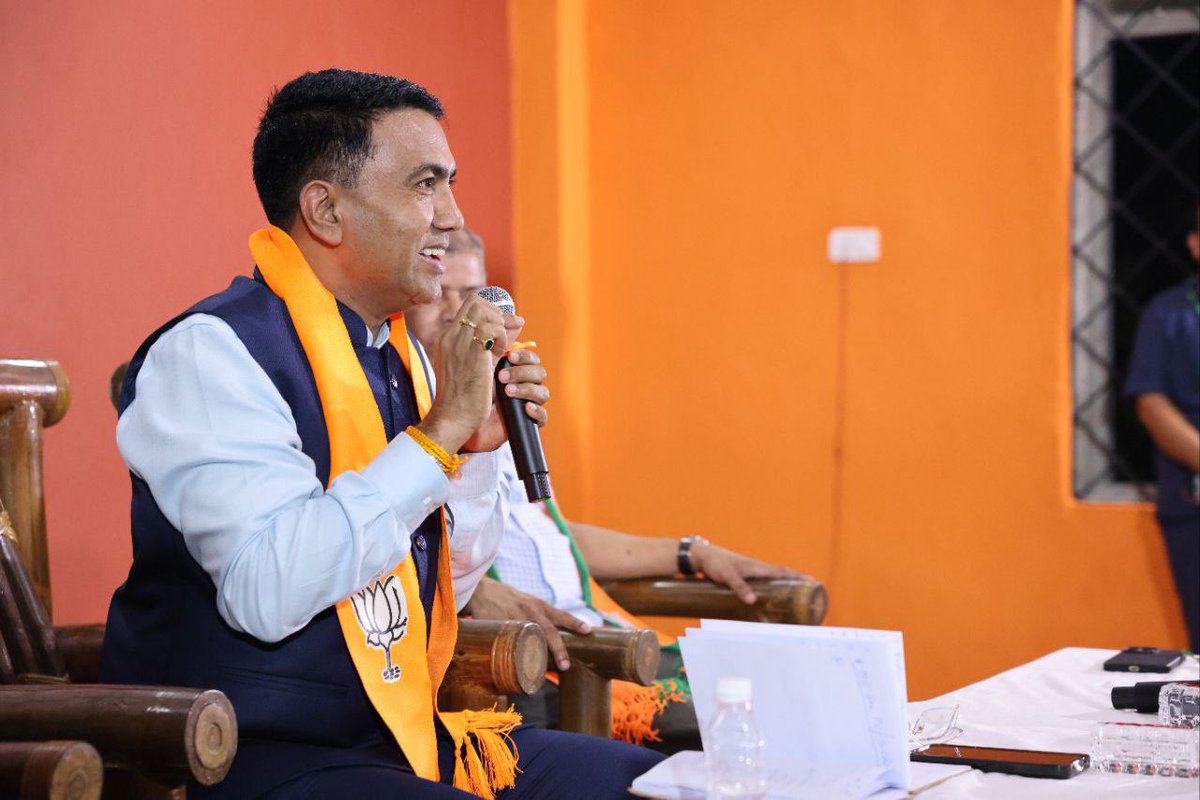 Wishing a very happy birthday to the Hon’ble Chief Minister of Goa, Shri @DrPramodPSawant ji! Your visionary leadership has been pivotal in driving forward the progress and development of Goa,while effectively advancing the initiatives of Hon’ble PM Shri @narendramodi ji. May you