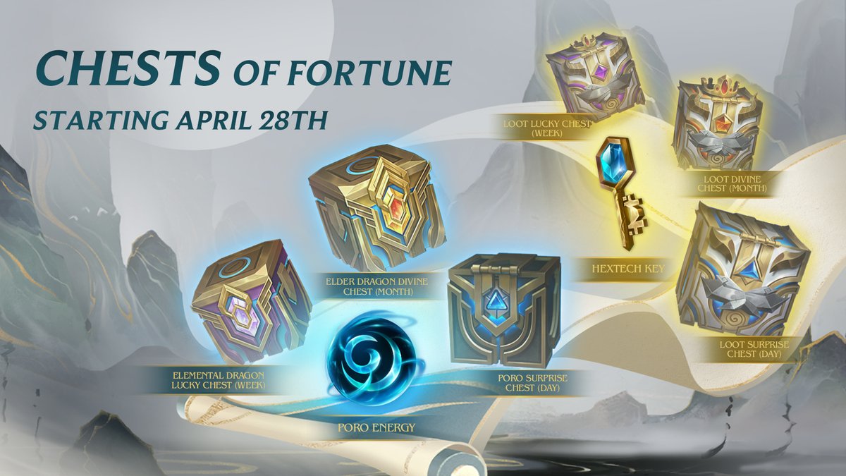 Find your fortune in our new treasure chests 🖌️ #StrokeofFortune