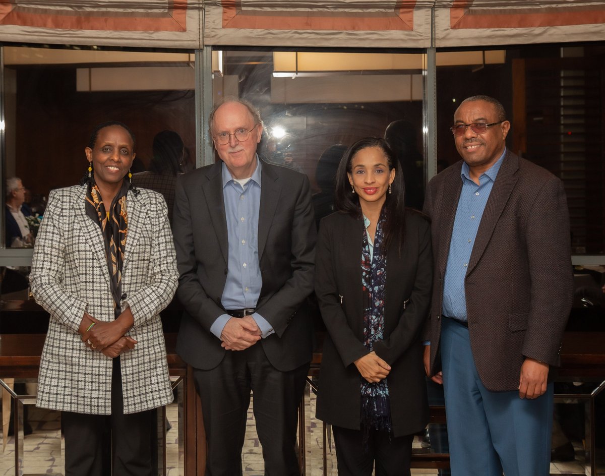 Last evening, we bid goodbye to two incredible leaders, who have been part of #AGRA leadership - Prof Joachim Von Braun &amp; Ndidi Okwonko Nwuneli. 

Together, you have brought wisdom, vision and deep sense of purpose to the AGRA Board. Your unending commitment have helped us drive