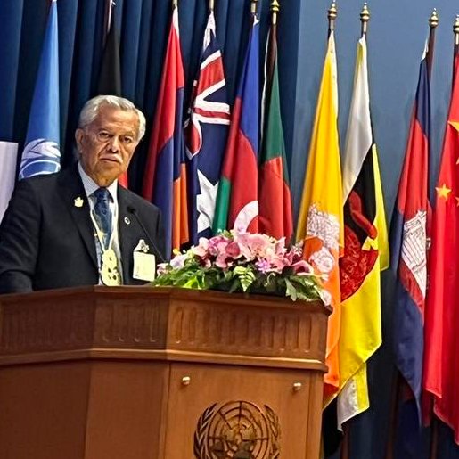 #DigitalTransformation || SG Puna shared three ways the Pacific is using digital innovation for sustainable development across our blue continent at #ESCAP #CS80. See bit.ly/PIFCS80. #2030Agenda #Pacific2050