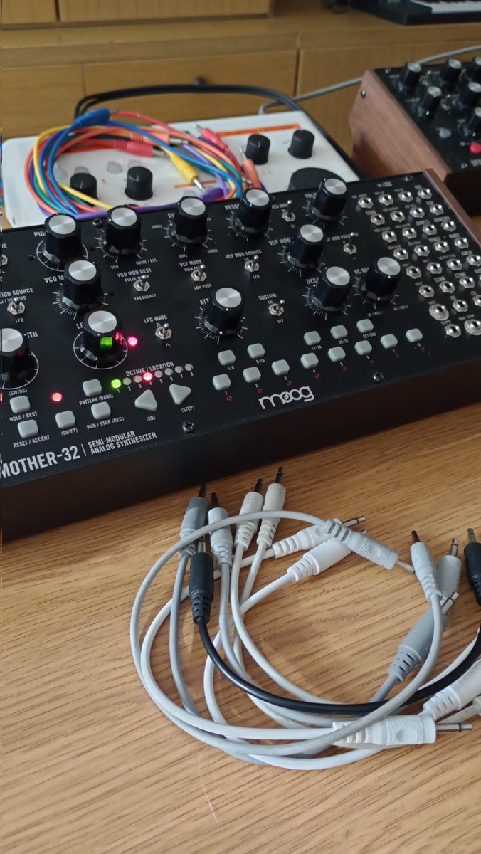 MiniMod_Synths's tweet image. Moog Mother-32 has amazing sound. Not easy to learn, hard to master... Why? Because the sound that I create has purpose. To show the fun, enjoyment and emotions. Can take us very deep... 🎹🎹🎹
.
#music #synth #musican #nodust #synthwave #learning
