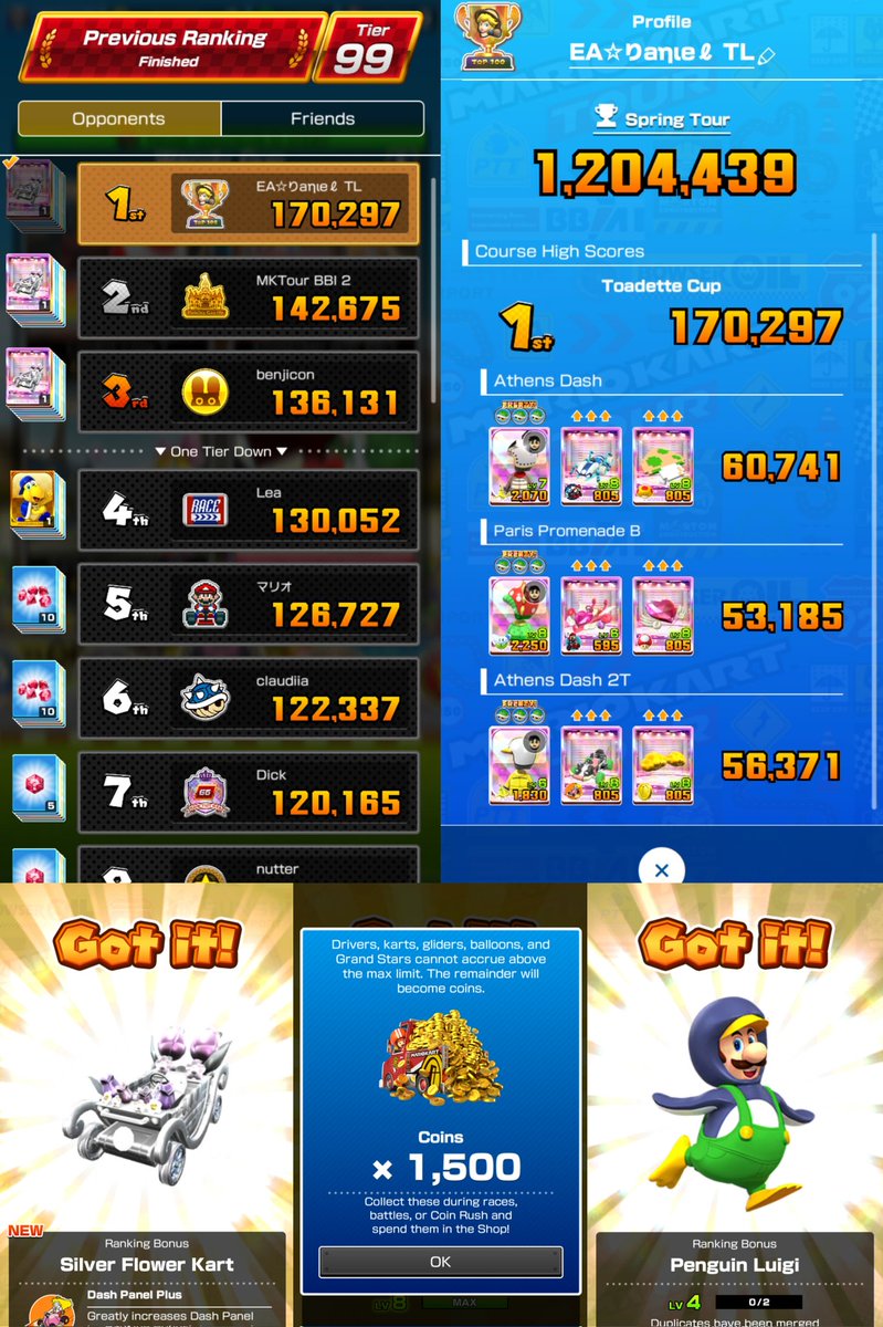 Llam3's tweet image. Finalmente obtengo de novedad el Tulipauto plateado 😍

#SpringTour #MarioKartTour