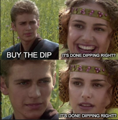 mightyfanforce's tweet photo. Has everyone bought the dip yet? $BTC #ETH $GAI #GAICommunity #Memes https://t.co/VEsZWtaikH
