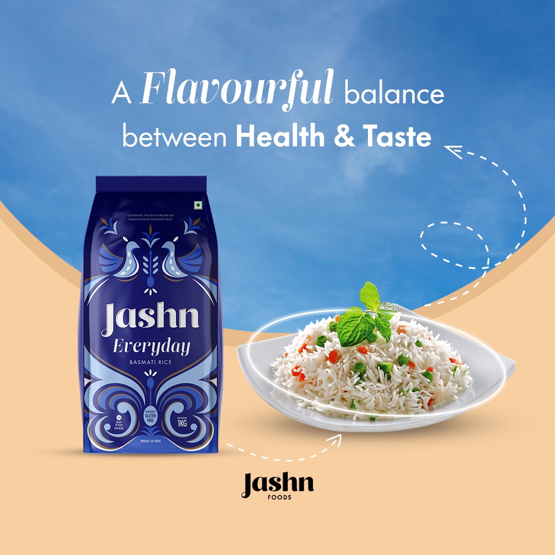 When it comes to health and taste, Jashn Basmati Rice contains all the goodness. Prepare delicious dishes every day and enjoy the flavourful taste!
.
.
#ChaloJashnBanateHai #JashnFoods #TheFinestBasmatiRice #JashnEveryday #Taste #Flavourful #Basmati #BasmatiRice #Rice #RiceBrand