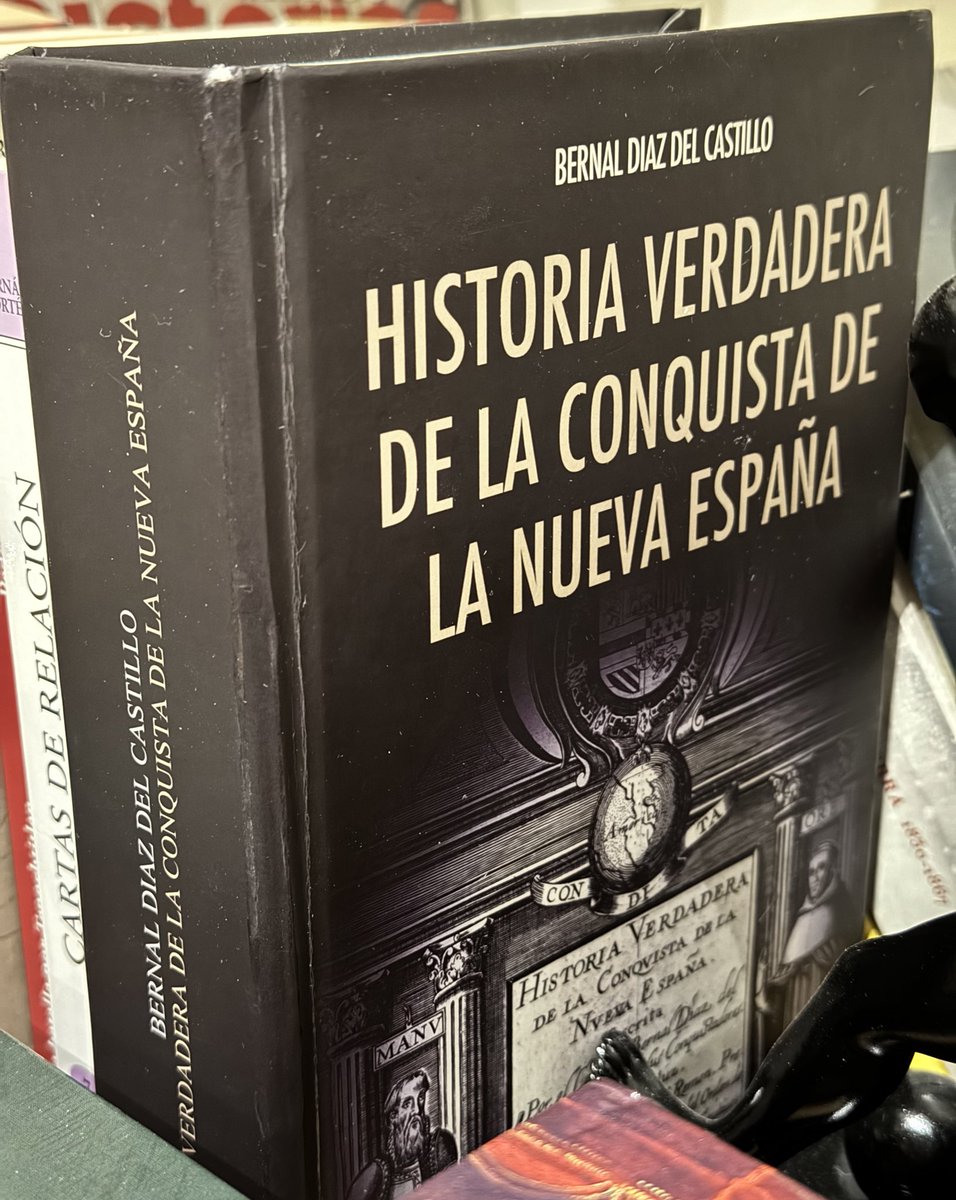 Un libro increíble, profundo y verdaderamente apasionante. 
#felizdiadellibro 
“Historia verdadera de la conquista de la nueva España” 
Bernal Díaz.