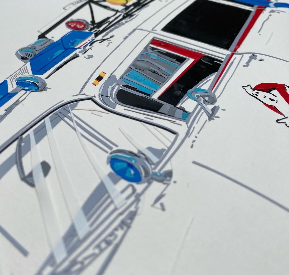 danielgenders's tweet photo. I’m THRILLED to announce an exciting partnership with @DerianHouse. 
Having supported the last two @StarsCarsEvents, I’m now thrilled to reveal that 20% from any future tape art car commissions will go directly to Derian House Children’s Hospice. https://t.co/5fOip7yaAD