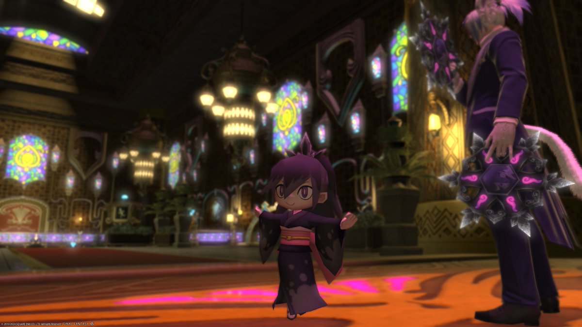 KageKitsune_'s tweet photo. Get ready for #youkai_watch #妖怪ウォッチ event 
#Damona #百鬼姫 and the rest, returning to #FFXIV #FF14 https://t.co/gdnfzhbFV4