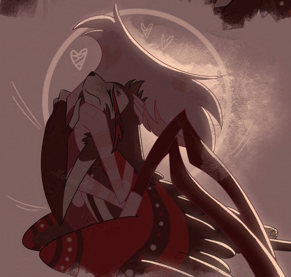 ⚠️CW for Implied Abuse.⚠️
Drew some Husk Comfort because he needs it too. #huskerdust #hazbinhotel #hazbinfanart #hurtcomfort #fanart