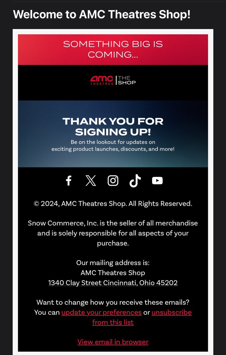 Something BIG is coming!!! 
#AMC