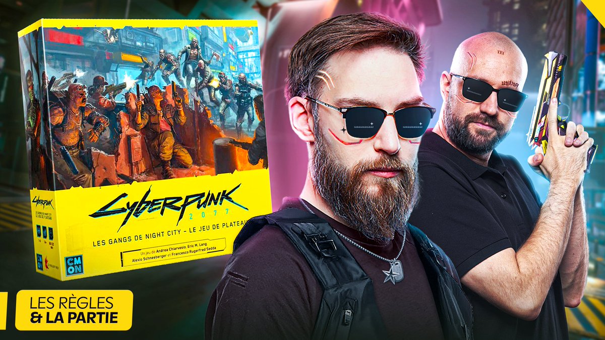 🔴 LIVE Demain Jeudi, 20H ▶️ twitch.tv/maxildan Cyberpunk 2077 : The Boardgame