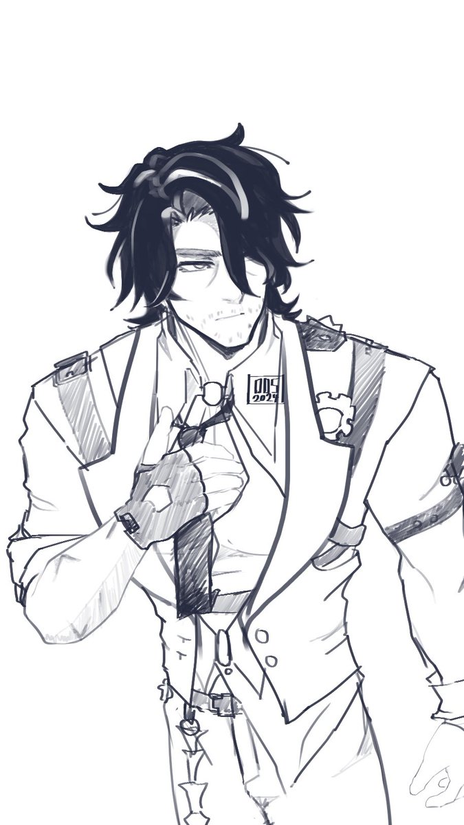 Dosartss's tweet photo. #HonkaiStarRail #HonkaiStarRailArt #gallagherhsr #gallagher #sketch #art #clipstudiopaint https://t.co/NShejn7taV