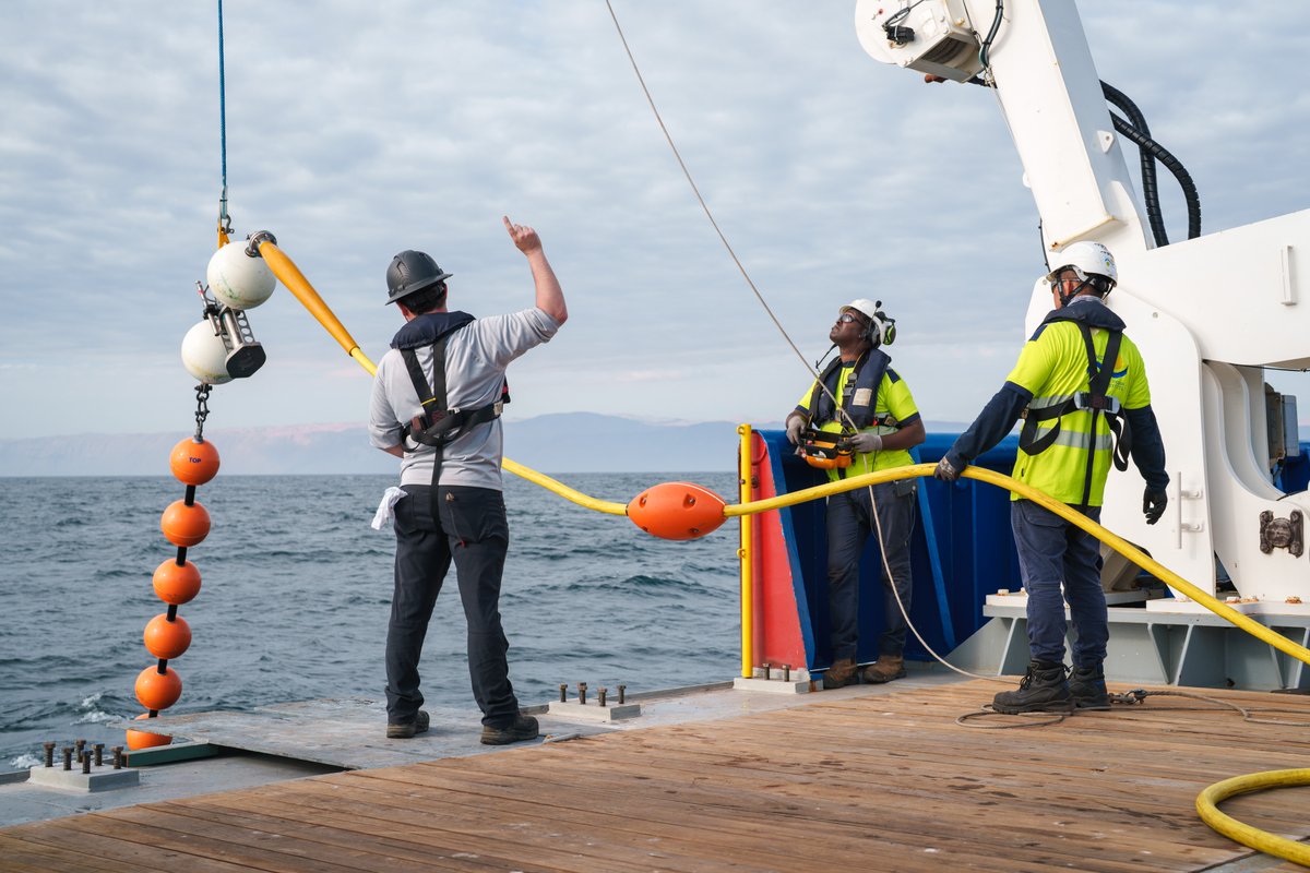 On the #OxygenMinimumMicrobes expedition, the research team seeks to characterize microorganisms living in OMZs: areas in the water column w/ less oxygen, primarily due to naturally occurring physical & biological processes within the Ocean. Find out more: schmidtocean.org/cruise/microbe…