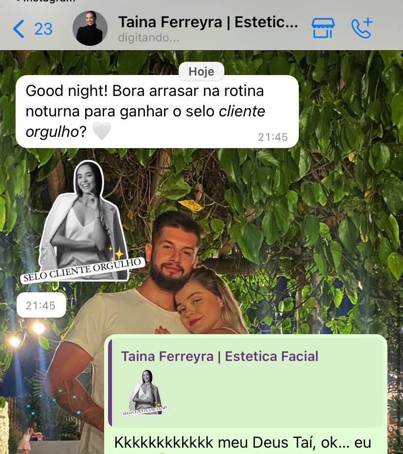 joyce_totti's tweet photo. Minha esteticista … kkkkkkk https://t.co/ehCAXXn3ca