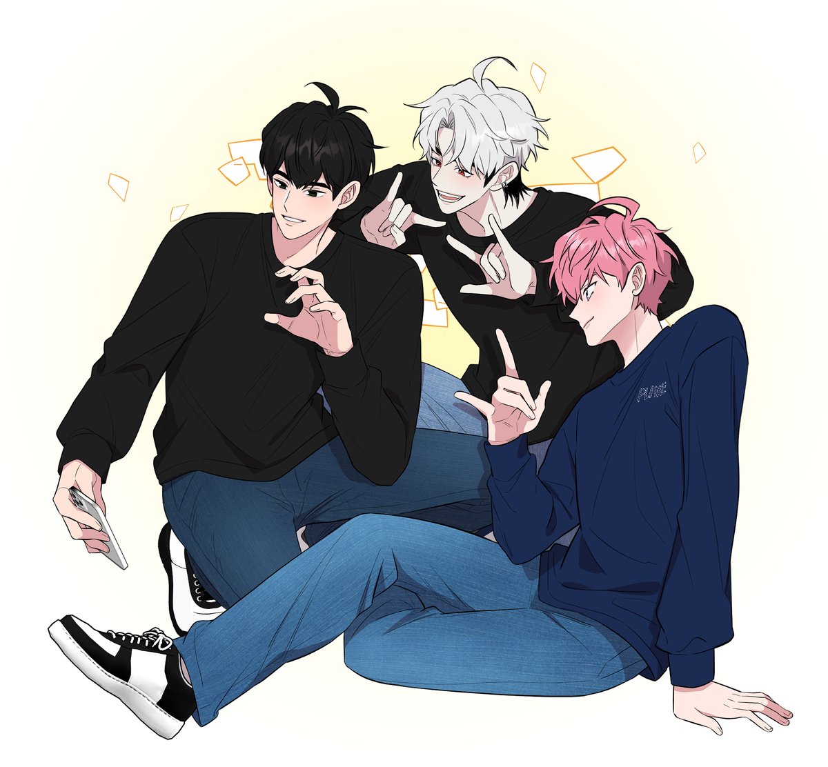 solee940516's tweet photo. 너무 오랜만에 그려서 재활이 필요해....
#플레이브 #예준 #노아 #밤비 #은호 #하민 https://t.co/BE6szEwLka