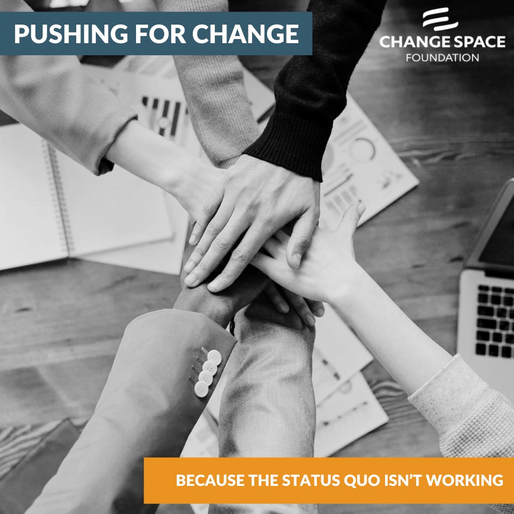 Change Space is partnering with companies to put their growing commitments to sustainability and social good work. Talk to us about your goals and projects or how you would like to help. Together we will find a way to get it done. #TogetherNow #EmpowerChangeTogether #MentalHealth
