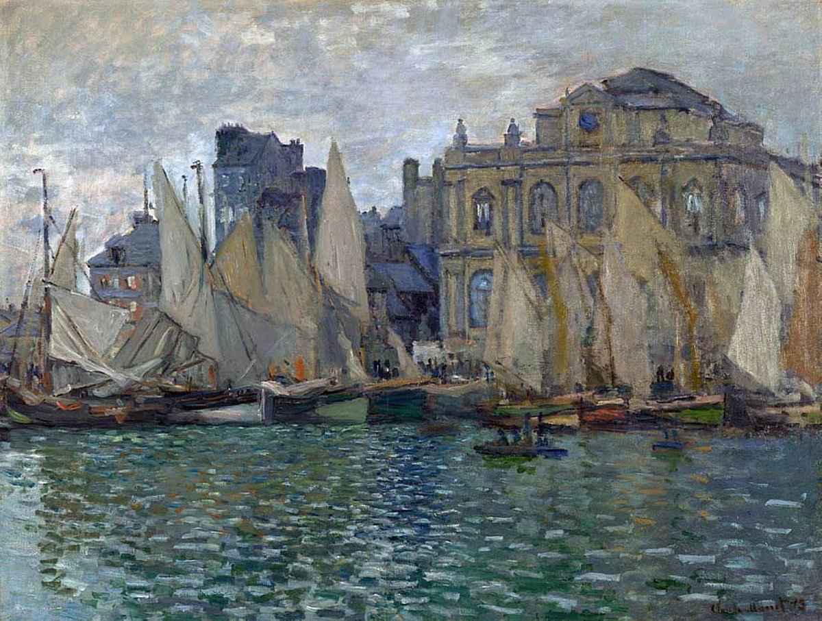 View of Le Havre, 1873 Get more Monet 🍒 linktr.ee/monet_artbot