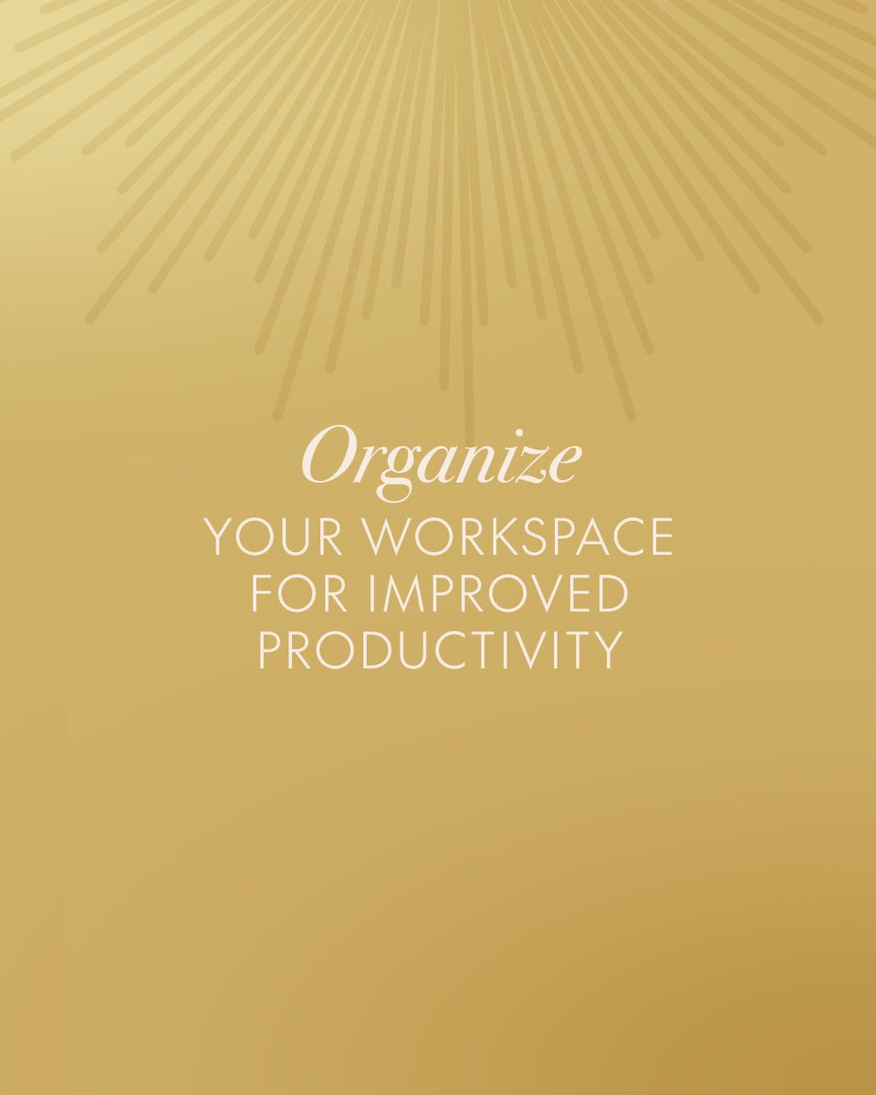 🧹 Declutter Your Space, Amplify Your Focus 

Transform your workspace into a sanctuary of productivity and watch your focus soar 🦅

Did you know that the state of your workspace can significantly impact your mental clarity and creative output? 

It’s true—research shows that a