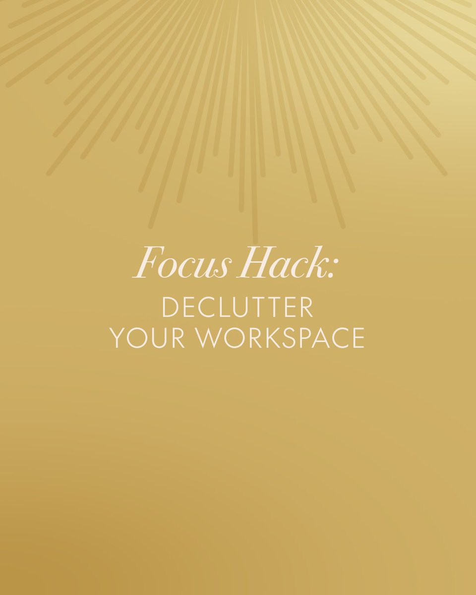 DrHalland's tweet photo. 🧹 Declutter Your Space, Amplify Your Focus 

Transform your workspace into a sanctuary of productivity and watch your focus soar 🦅

Did you know that the state of your workspace can significantly impact your mental clarity and creative output? 

It’s true—research shows that a clean and organized workspace can boost your focus, creativity, and efficiency. 

Here’s how a decluttered space leads to a decluttered mind:
🔹 Enhanced Creativity: A study found that individuals in an organized environment were twice as likely to be creative compared to those in a cluttered space. Clear your desk, clear your mind!
🔹 Better Concentration: Clutter competes for your attention. Reducing it can minimize cognitive overload, allowing you to concentrate better. With fewer distractions, your brain can focus on the tasks that matter.
🔹 Efficient Brain Power: A tidy workspace can help you process information faster and more efficiently. Without the extra stimuli of clutter, your brain doesn’t have to work as hard to filter through unnecessary information.
🔹 Stress Reduction: Visual chaos leads to mental chaos. A streamlined workspace reduces stress by creating a serene environment where thoughts flow more freely.

Simple Steps to Optimize Your Workspace:
1️⃣ Keep only what you need at arm’s reach.
2️⃣ Use organizers to maintain order.
3️⃣ Regularly clean your workspace to keep it inviting and functional.
4️⃣ Personalize your space subtly to inspire creativity without causing distraction.

🌟 Start today! Even small changes in your environment can lead to big improvements in your mental focus and creative abilities. 

#DeclutterYourMind #WorkspaceWellness #FocusBetter #ProductivityTips #CreativeSpace