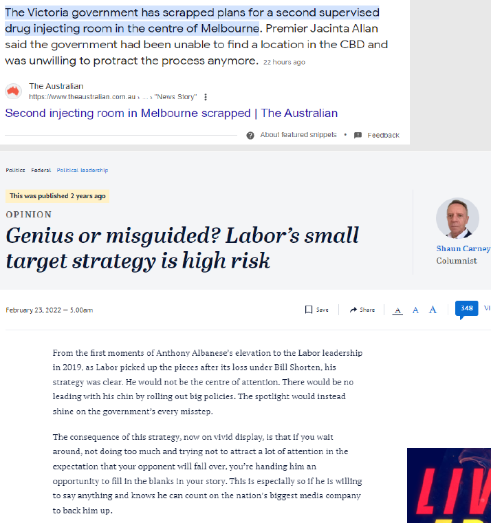 @abcnews @SkyNewsAust @7NewsMelbourne @10NewsFirst 
@SBSNews @9NewsAUS @GuardianAus #InsidersABC A spineless #SmallTargetStrategy of @AustralianLabor plays into #globalraucouslyantifactualRWbullshising of @LiberalAus progressively achieves less at greater cost & addresses little