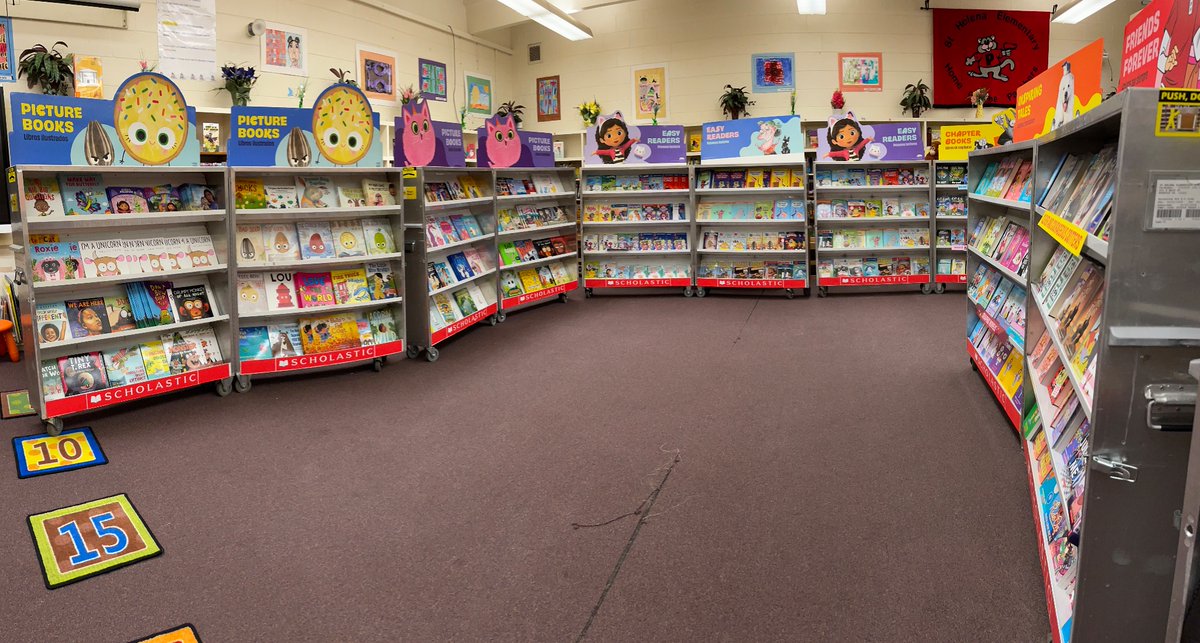 NPSchools_VA's tweet image. Nearly 500 books went home with St. Helena Elementary students on Tuesday thanks to the Scripps Howard fund and Scholastic!

Every student was able to pick out two free books during the school’s book fair.

#NPSLovesLiteracy #LearnToReadReadToLearn