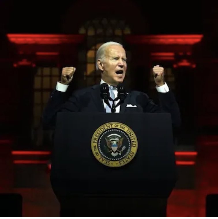 When can we expect Biden’s fiery speech condemning the terrorist simps who are designating Jew-free zones, or is that vitriol reserved for the people who simply support his political opposition?