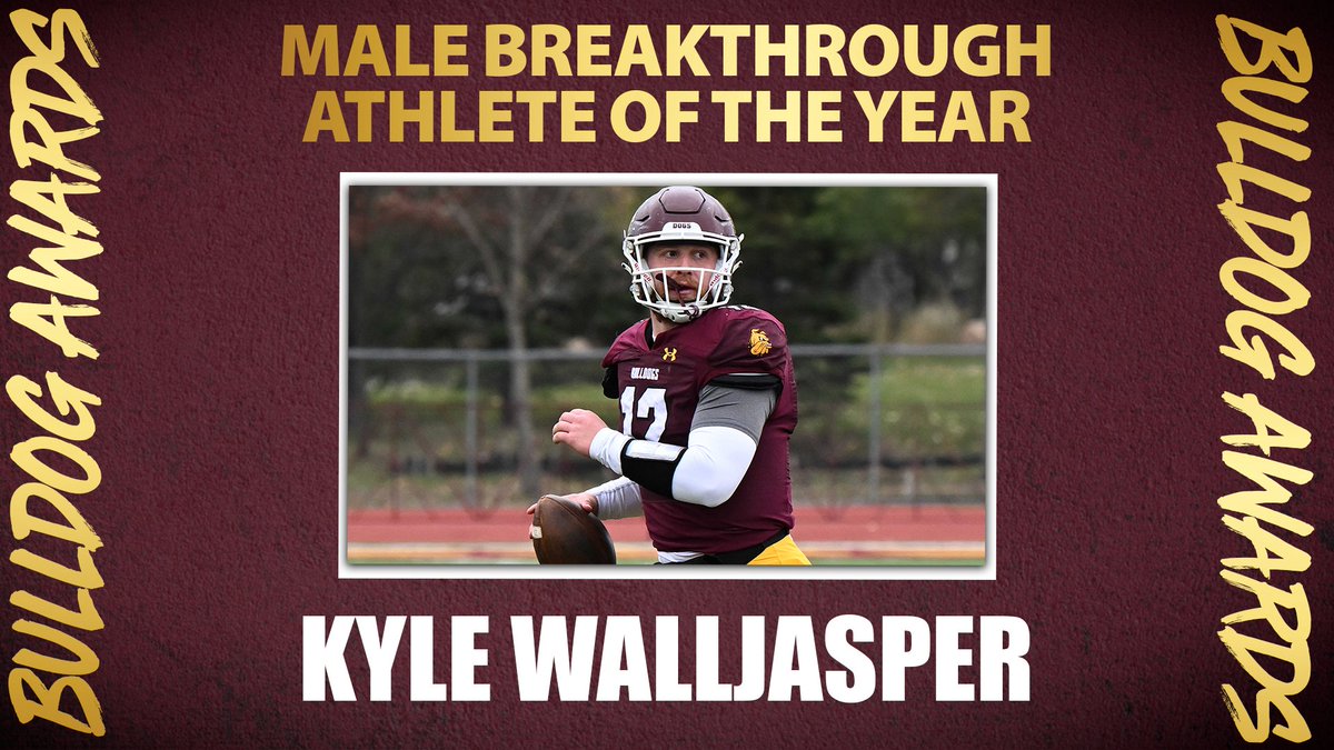 Congratulation's to <a href="/UMD_Football/">UMD Football</a>'s Kyle Walljasper!