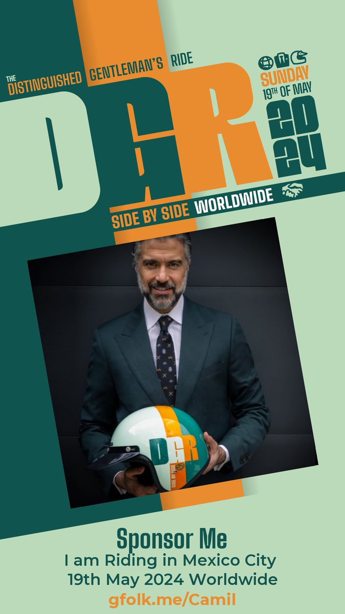 jaimecamil's tweet photo. Dear friend, is that time of the year when I team up with @Movember and @gentlemansride to ride dapper to help bring awareness to men’s mental health and prostate cancer research. You were beyond generous last year, it’ll be a honor to have your support again this year 🙏🏽🙇🏽‍♂️ Please visit: https://t.co/qEYOmROoMy

Querido amigo, es ese momento del año en donde hago equipo con #Movember para ayudar a la salud mental masculina y a la investigación del cáncer de próstata. El año pasado fuiste muy generoso, sería un sueño volver a contar con tu apoyo este año 🙏🏽🙇🏽‍♂️ Por favor visita: https://t.co/qEYOmROoMy