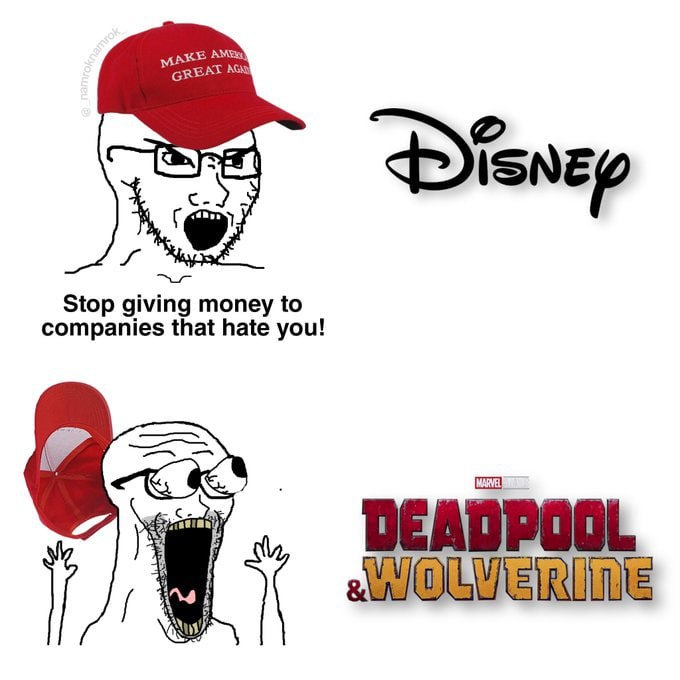 #BoycottDisney means #BoycottMarvel

Marvel Entertainment was bought by Disney in 2009 and remains one of their most reliable cash cows.