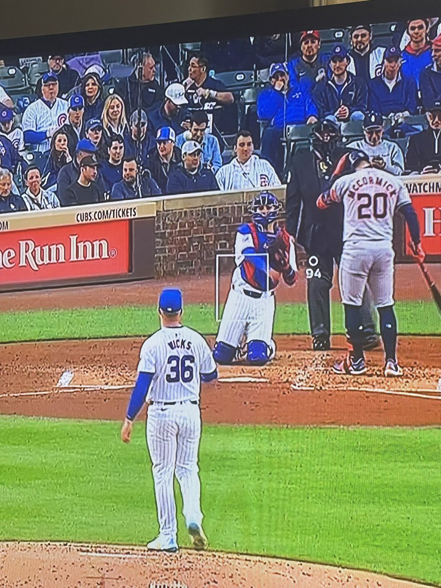 We out here <a href="/Cubs/">Chicago Cubs</a> v <a href="/astros/">Houston Astros</a> on <a href="/realapp/"></a>!