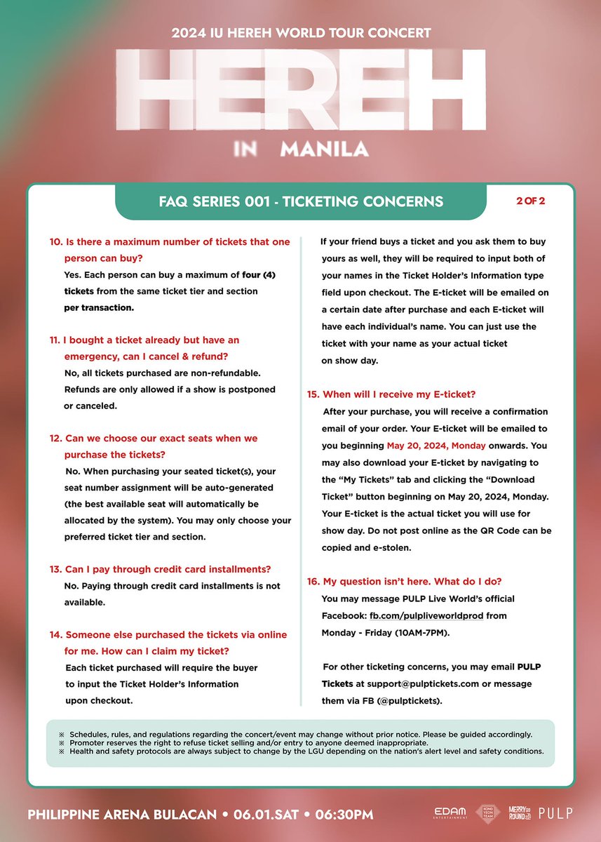 licmoboz's tweet photo. Ticketing Assistance Available! for IU's HEREH word tour!

Dm for assistance 😊

#HER #HER_World_Tour
#IUinMANILA https://t.co/9lUg7SSaaL