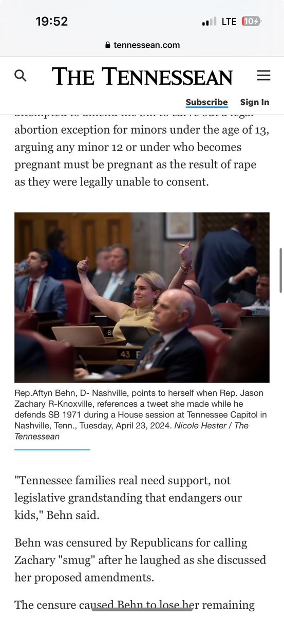 Shout out to @itsmelissabrown at the @Tennessean for capturing this moment today #TNLeg