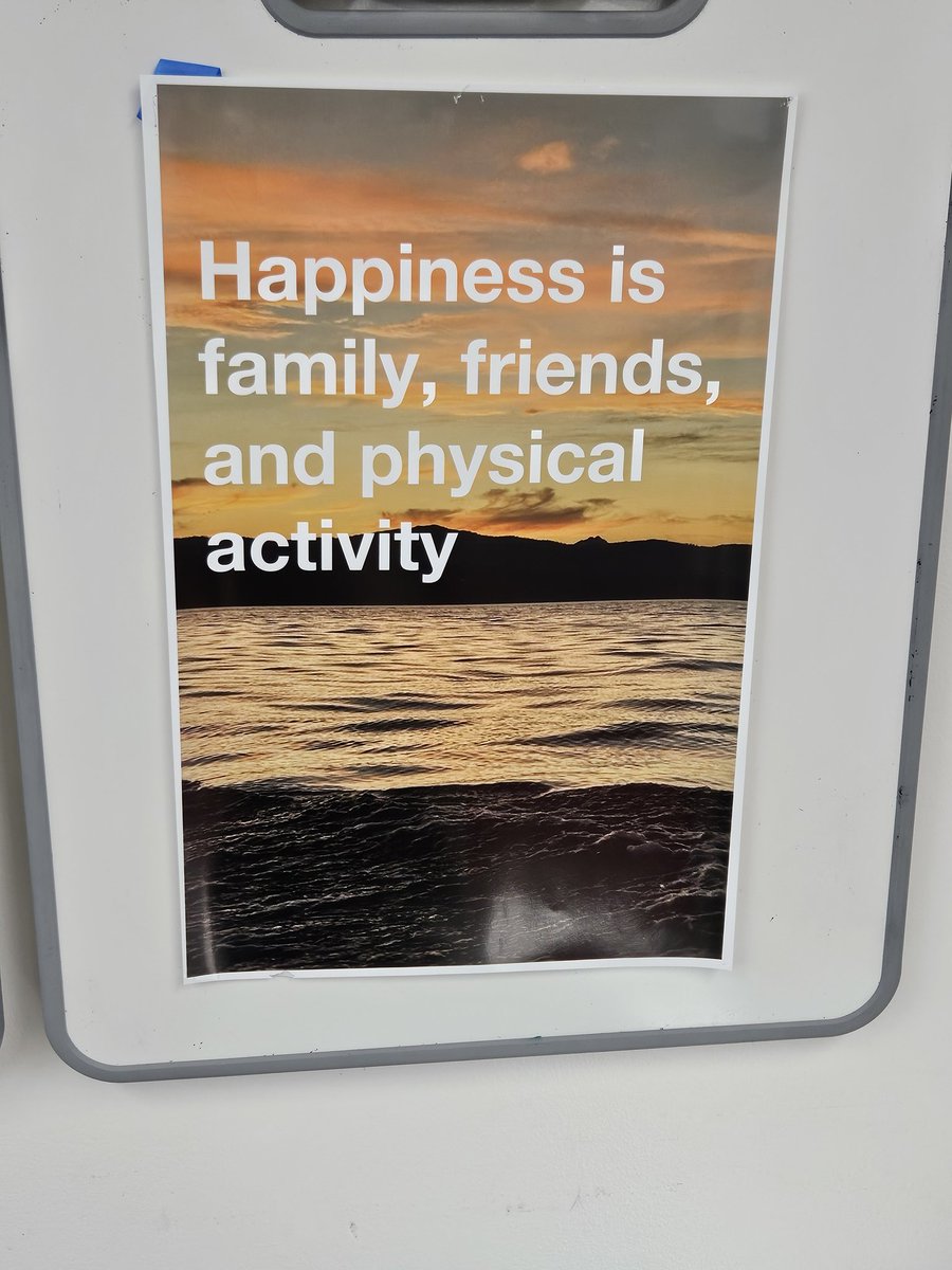 We did a schoolwide project, and students could define happiness however they wanted. This is one of my favorites. I agree.