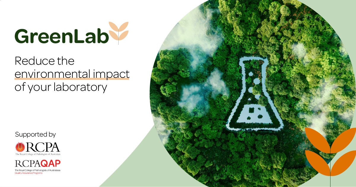 RCPA is pleased to announce the publication of its first Environmental Sustainability Guideline for Pathology Laboratories, which aims to promote implementation of sound environmental practices in #pathology labs. rcpa.me/Sustainability… #MedTwitter #PathResidents