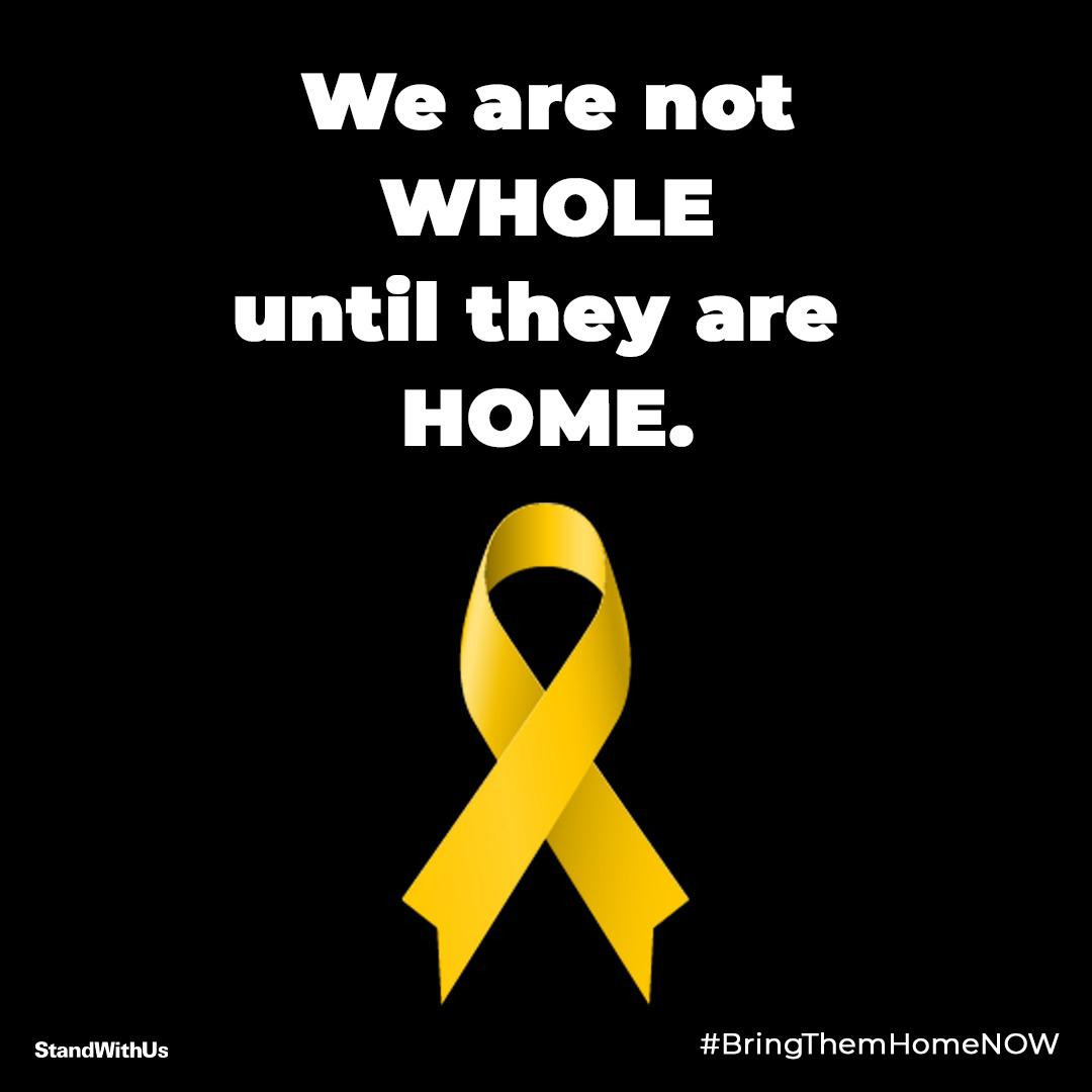 StandWithUs's tweet photo. 🎗️
#BringThemHomeNOW https://t.co/FagaA9TXlE
