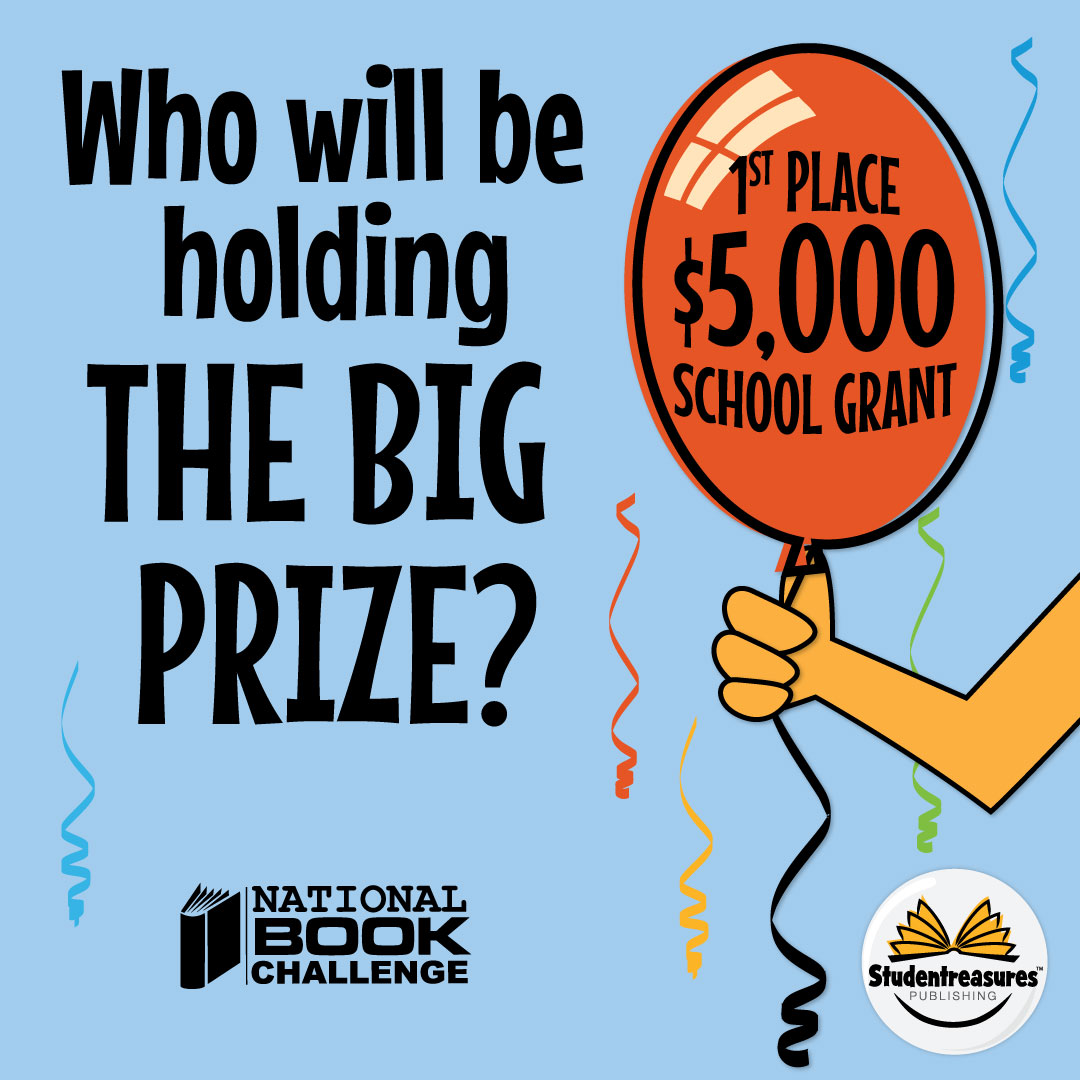 Happy World Book Day! Did you know that your class is automatically entered into the National Book Challenge when you publish by May 31? By publishing you could score 💲💲💲 for your school! Let’s turn those pages into prizes!🏆 Learn more here: ow.ly/9zOj50R5PNE