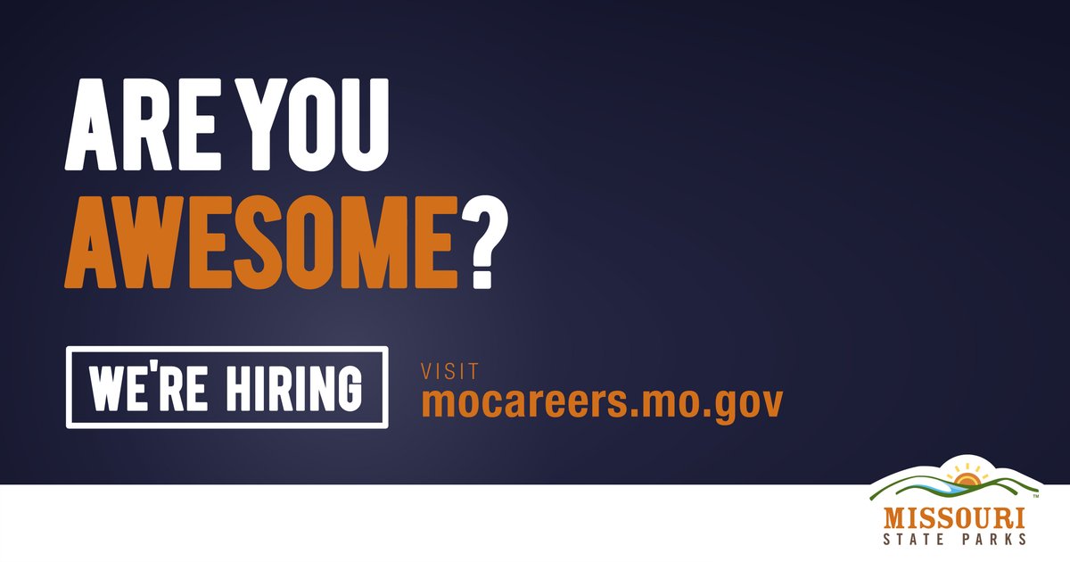 Job Posting - Project Manager, Missouri State Parks: ow.ly/k9Rr50RjRHk #JoinTheTeam