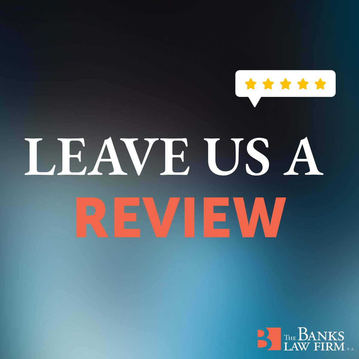 Together, we can make a difference! ✨ Join us in championing excellence in every community. Leave a 5-star review for The Banks Law Firm at g.page/r/CWA-4OAx9KsN….  #TheBanksLawFirm #everycommunitydeservesbetter #testimonialtuesday