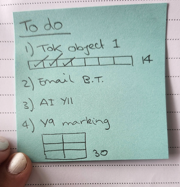 tania_tasker's tweet photo. @MarcusLuther6 Sounds silly, but I build in progress bars to my to-do lists! It helps https://t.co/iSXzGO1Sxs
