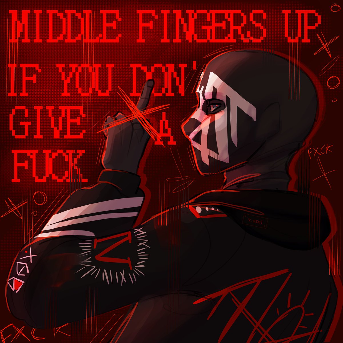 v_angs's tweet photo. ❌Middle Fingers Up If You Don't Give A F*ck❌

#sleeptoken #sleeptokenart #sleeptokenfanart #sleeptokeniv #bringmetohorizon #antivist https://t.co/55oMezthrs