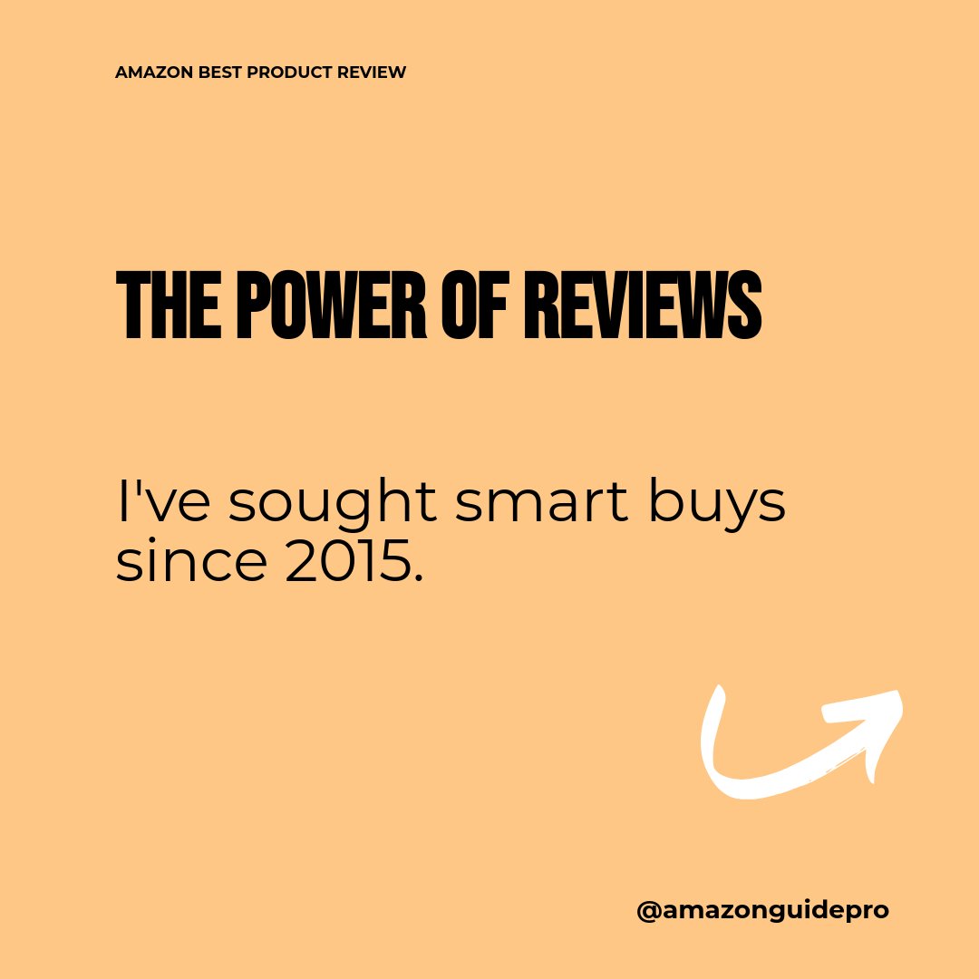 Most folks seek smart purchases to save cash and avoid hassle. But diving deep into reviews for years? That's a game-changer. 📈 It's led to personal growth beyond just savvy shopping. 🛍️ Follow us for top-notch reviews and more: @AmazonBestReview #SmartShopping #InformedChoices